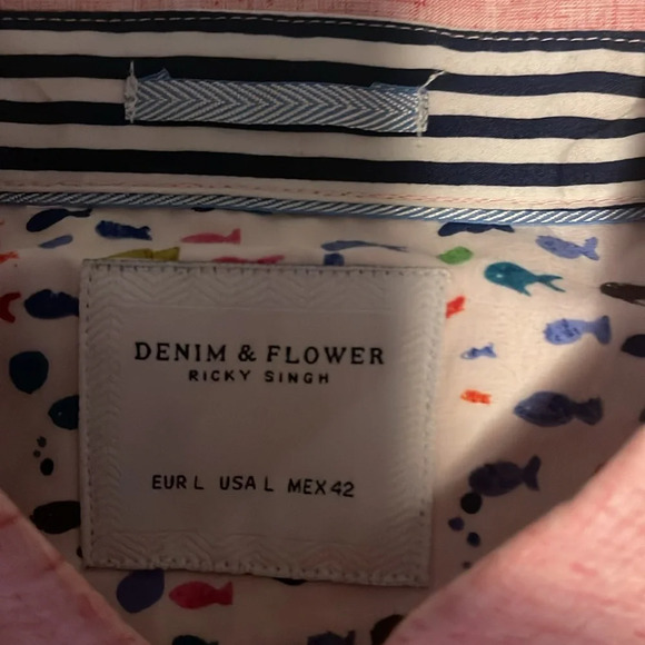 Denim flower - Picture 2 of 4